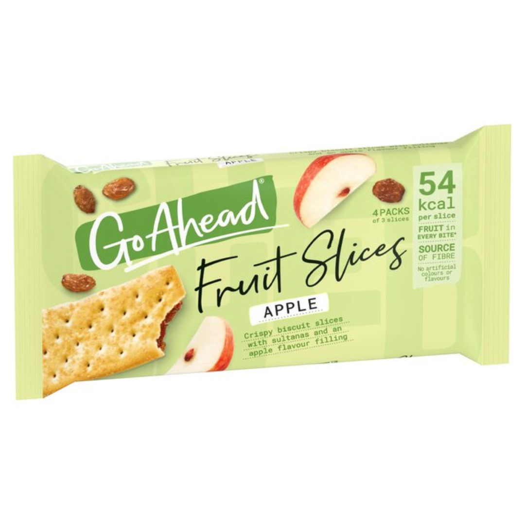 GO AHEAD FRUIT SLICE APPLE N SULTANA 262G